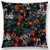 Latest Gorgeous Floral Night Forest Garden Print Throw Pillow Case Home Decor Cushion Covers / Cushion Cover Hogar
