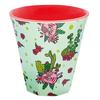 [R0629] - Red Green 'Saperlipopette' Melamine Cup (cactus) - 7. 5x7. 5cm