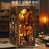 CRESYMME Miniature House Dollhouse Book Nook Kit, Wooden DIY 3D Hobby Handmade (The Tale of the Royal Tailor)