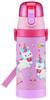 Skater Stainless Steel Direct Drinking 3D Water Bottle Kids 480ml Unicorn Girls Children's SDPV5-A