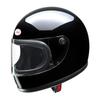 LEAD Motorcycle Helmet Full Face Black Free Size RX-200R (57-60cm)