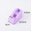 Plastic Tape Dispenser Office Desktop Tape Holder Cutter School Stationery Office Supplies Accessories Packing Tools