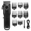 Electric Hair Clipper Efficient Trimming Professional Barber Trimmer Set Hair Cutting Kit with 8