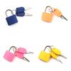 Mini Strong Steel Padlock Travel Suitcase Drawer Dormitory Locks With 2 Keys