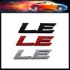 3D Car Styling LE for Car Hood Fender Trunk Rear Bonnet Nameplate Decal Emblem Badge Sticker