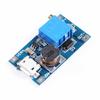 MT3608 DC-DC Adjustable Boost Module 2A Boost Plate Step Up Module with MICRO USB 2V-24V To 5V 9V 12V 28V