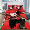 Exquisite 3D Chainsaw Man Wallpaper Anime Printing Bedding Set Duvet Cover Comforter Bed Adult Youth Girl Boy Gift