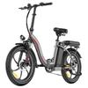 Fafrees F20+ Folding Electric Bike, 250W Motor, 36V 20Ah Battery, 20*3.0 Inch Tires, 25km/h Max Speed