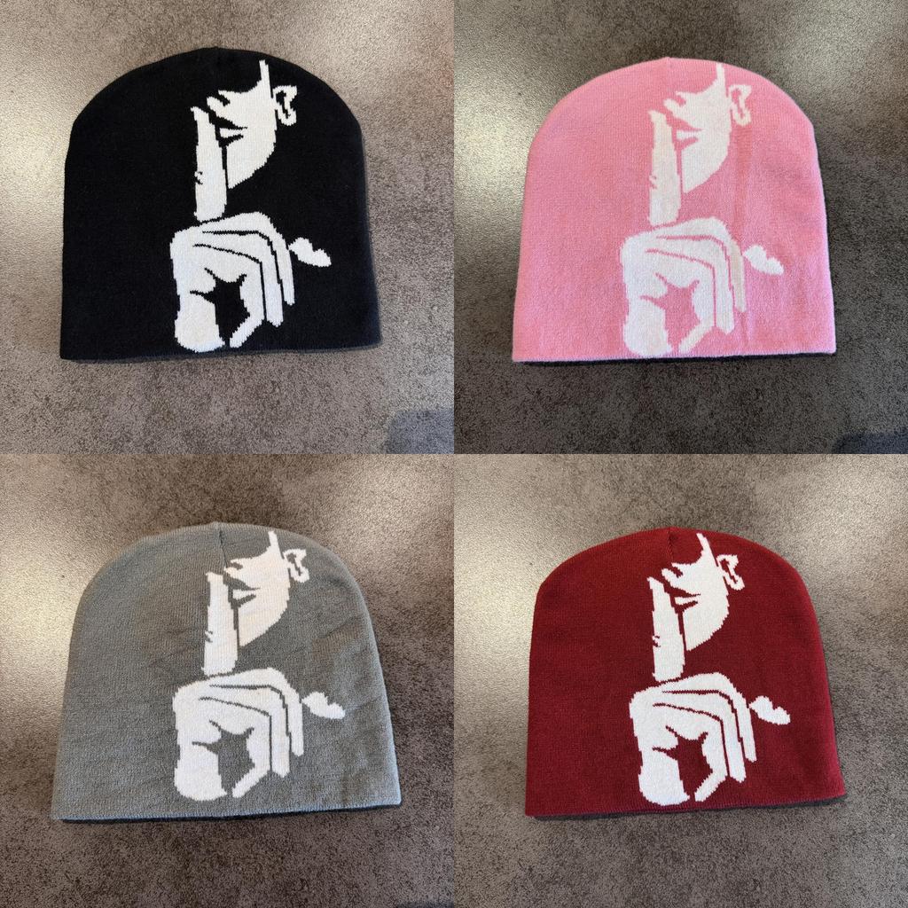 Knit Trendy Acrylic Hat Warmth Casual Look Autumn Winter Decoration Supplies