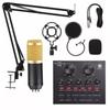 Streaming Condenser Microphone Kit BM800 Live Podcast Equipment Bundle Headset Microphone Karaoke