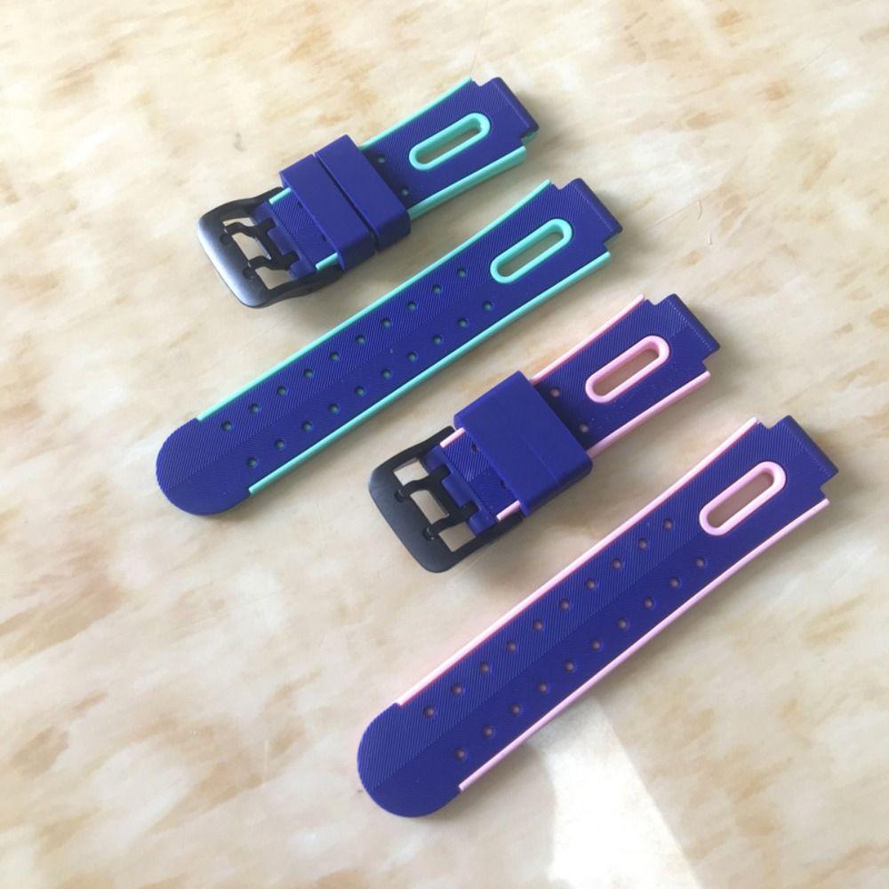 Pin Buckle Silicone Watchband Smartwatch Soft Strap Universal Watch WristBand  Sports