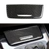 Carbon Fiber Car Storage Box Panel Trim Cover Decor Sticker Interior For BMW E90 E92 E93 3 Series 2005-2012 Auto Accessories