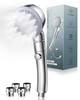 Benlera Micro Nano Bubble Shower Head Premium Angle Water Saving Shower Head Water Stop At Hand 3 Stage Mode Ultra Fine Bubble Shower Head Pore Care