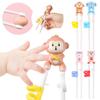 1 Pair Cartoon Baby Kids Learning Chopsticks Eating Helper Training Chopsticks Beginner Chopstick
