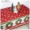 Christmas Tablecloth Merry Christmas Decorations For Home 2024 Xmas Table Cover Navidad Noel Table Cloth Decor New Year 2025