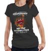 I Am Currently Unsupervised T Shirt Semi Fitted Ladies Funny Animal Joke Meme