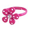 [R8404] - Children's Ring 'Le Monde De Coralie' Pink (flower) - 13 Mm