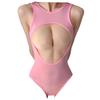 Extreme Holed High Leg School Brazilian Cosplay Open Wet Sexy Swimsuit [OLYOLY] Leotard, Swimsuit, Underwear, O-Back, Bust, See-Through, See-Through,