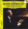 CD CARLO MARIA GIULINI - Brahms Symphony No.1 F35G50089 POLYDOR Japan Obi Classical