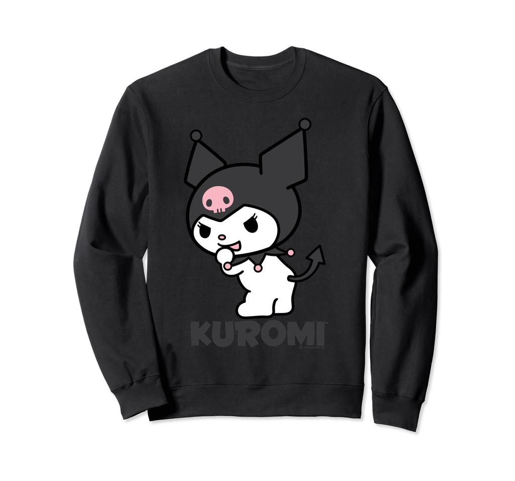Kuromi US Design Flip Sweatshirt