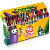 Crayola Crayon 96 Colors Vibrant Crayon with Sharpener Genuine Product 520096