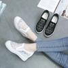 Breathable Mesh White Wedge Sneaker High Platform Height Increased Hidden Shoes Summer Wild Casual Thick Sole Net Shoes