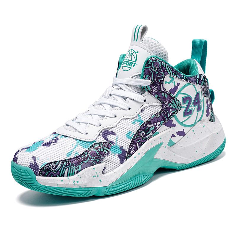Fashion Spring Summer Basketball Shoes for Men and Women Lightweight Breathable High-top Casual Sports Shoes for Men Training Shoes