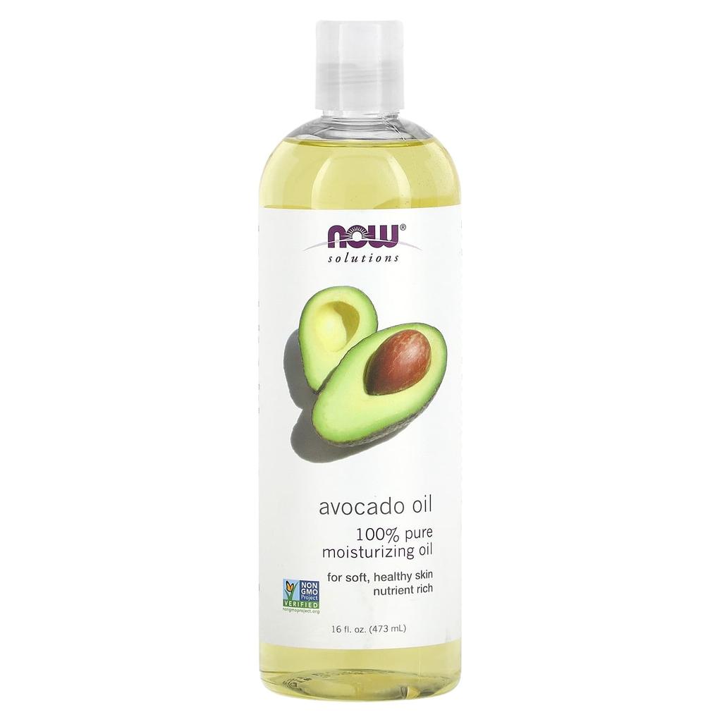 Now Foods Solutions, Avocado Oil, 16 Fl Oz (473 Ml)