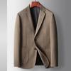 Autumn and Winter Light Luxury Business Single West Middle-aged and Young People Solid Color Single-breasted Trendy Suit Jacket