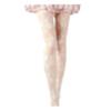 Women Fashion Rose Pattern Tight Lace Pantyhose Sexy See-through Stockings