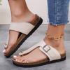 Womens Summer New Fashion Open Toe Platform Shoes Comfortable Beach Sandals Womens Banquet Casual Gladiator Womens Slippers