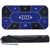 Trading Card Heaven Poker Mat Texas Play Mat Casino with Storage Bag 90 X Hold'em (Blue, 180cm)
