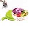 Salad Chopping Bowl, Vegetable Chopper and Shredder, Vegetarian Chopper, Safe Non-Toxic Food Grade BPA Free