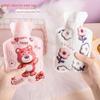 Ultra-Soft Plush Hot Water Bottle: Portable, Heartwarming, Cute Cartoon Design for Home & Outdoor Use