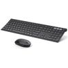 Bluetooth Keyboard and Mouse Combo Multi-Device Ultra Slim Wireless Rechargeable Keyboards Mice for Windows Mac OS iOS Android