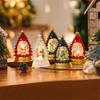 Christmas Decoration Painted Christmas Tree Luminous Wind Children's Small Gift Santa Claus Ornaments Night Light
