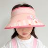Children's Hat Girl Cartoon Big Hat Brim Sun Protection Hat Little Girl Outdoor Summer Sky Top Sun Hat