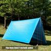 Awning Waterproof Tarp Tent Shade Ultralight Garden Canopy Sunshade Outdoor Camping Hammock Rain Fly Beach Sun Shelter