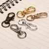 10Pc Swivel Clips Snap Lobster Clasp Hook Key Ring Hooks DIY Jewelry Findings