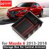 Armrest Box Storage Stowing Tidying for Mazda 6 2013 2014 2015 2016 2017 2018 GJ GL Atenza Mazda6 MK3 Car Organizer