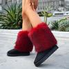 Fashion 2025 New Snow Boots Women's Warm Cotton Shoes Low Top Non-Slip Short Fashion