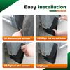 4PCS Car Mud Flaps Splash Guards Mudguards Car Mud Flaps Compatible with Bmw 7 1996 1997 1998 1999 2000 2001 2002 2003 2004
