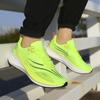 New Sports Shoes Carbon Plate Breathable, Light and Non-slip, Adolescent Students Running Casual Shoes Friction Sound Men