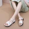 New Summer Flat Sandals for Women Fashion Soft Bottom Non-Slip One-Strap Casual Outdoor Wear Trendy Ladies Sandals
