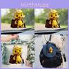 Car Pendant Decoration With Cute Yellow Duck Acrylic For Interior Car Accessory