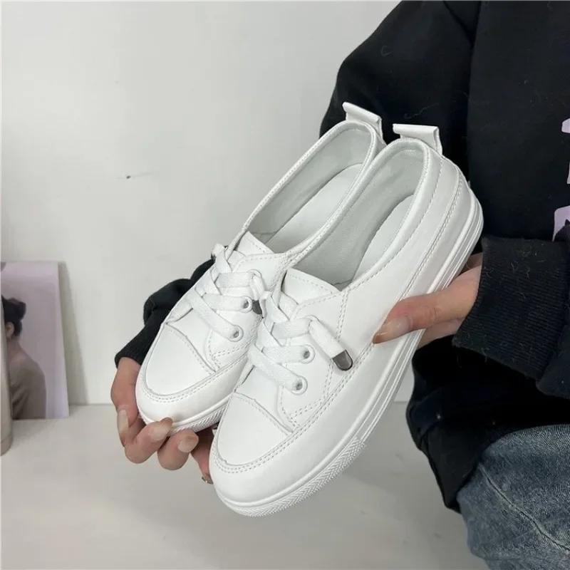 Fashion Women Shoes Comfort Breathable White Shoes Women Non Slip Lace Up Sneakers Women Fashion Mesh Casual Sport Shoes Zapatos