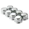 Nut Caps Wheel Nut Pack of for Trucks and Large Stainless Steel Pa-man Covers, 41mm, 8, Vehicles, Front,