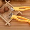 Stainless Steel Walnut Tongs Pecan Sheller Chestnut Clip Sheller Portable Nut Opener Kitchen Accessories Gadgets