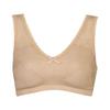 Mesh Does Not Dig Into No KA LL [Wacoal] Bra, Non-wired, Half-top, Material, Shoulders, Hooks, CRA580, Women's,
