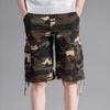 Summer Cargo Shorts Men Loose Washing Pocket Cargo Shorts Men Loose Pants